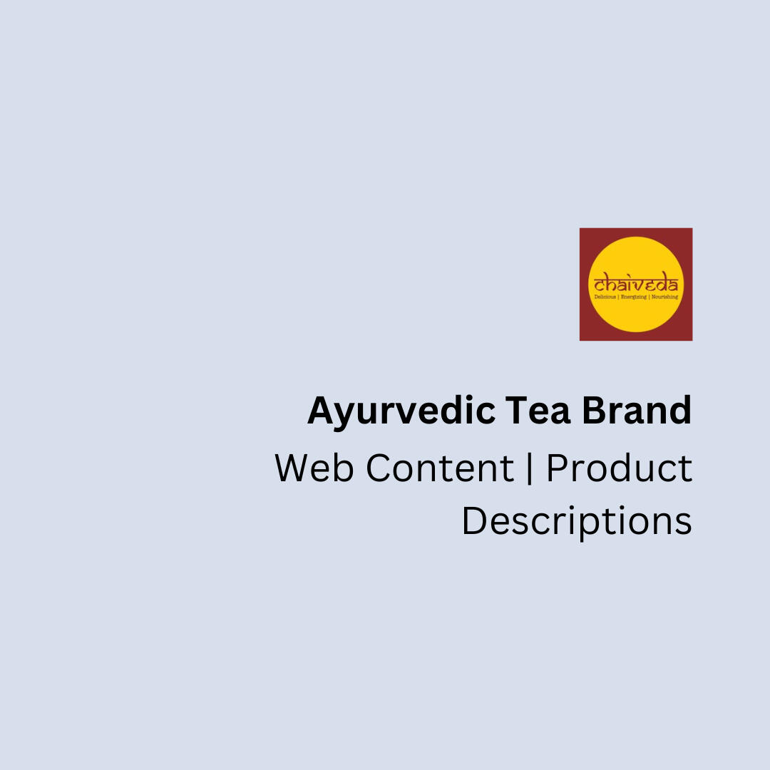 Chaiveda Portfolio Header