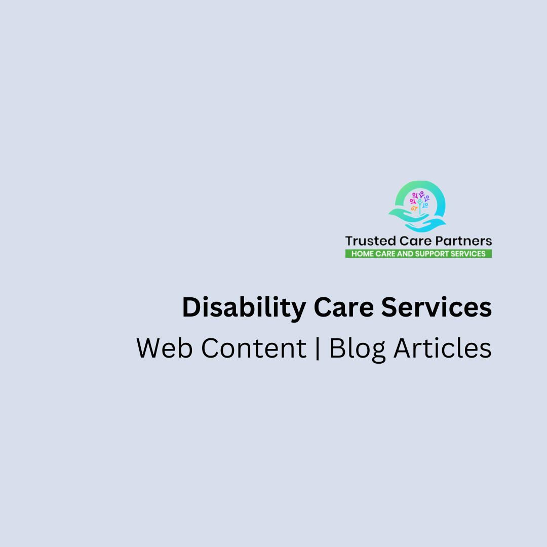 Trusted Care Partners Portfolio Header